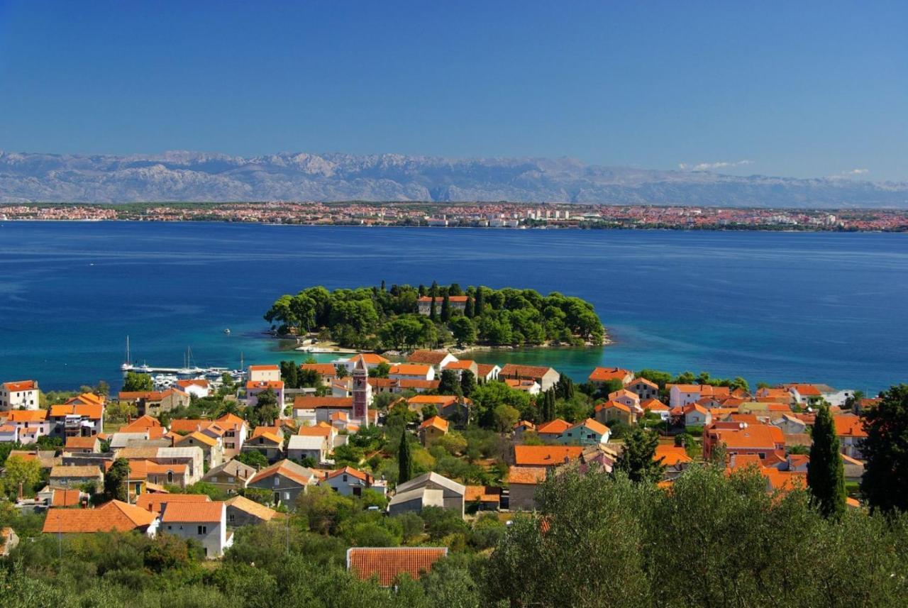 Studio Apartment In Preko With Sea View, Terrace, Air Conditioning, Wi-Fi Eksteriør bilde